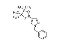 1-苯甲基-4-（4，4，5，5-<em>四</em>甲基-1，3，2-二氧硼戊環(huán)-2-基）吡唑，96%（GC）
